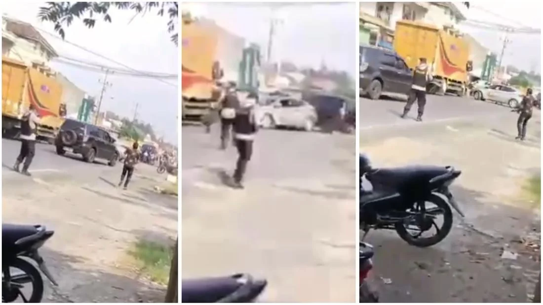 Mobil Pengedar Narkoba di Lampung Tabrak Barikade Polisi, Kapolsek Terpental Saat Pengadangan Dramatis di Jalinsum Way Kanan
