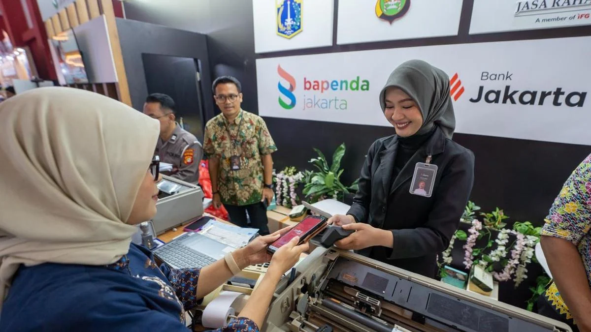 Pengunjung Jakarta Fair Bisa Bayar Pajak Sambil Belanja.