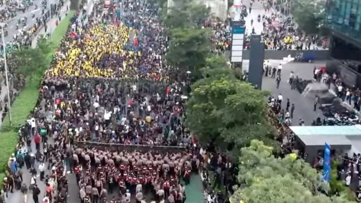 TNI Jelaskan Peran Pengerahan Prajurit Saat Demo di Bundaran HI