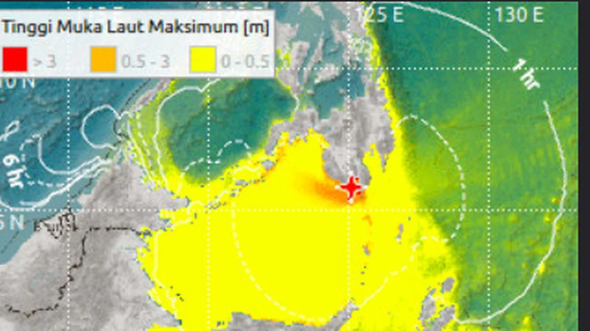 Update Gempa Mag 7,7: Gelombang Tsunami Mulai Masuk Daratan